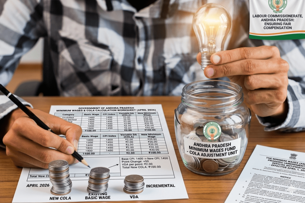 Andhra Pradesh Minimum Wages April 2026: Cost of Living Allowance Guide