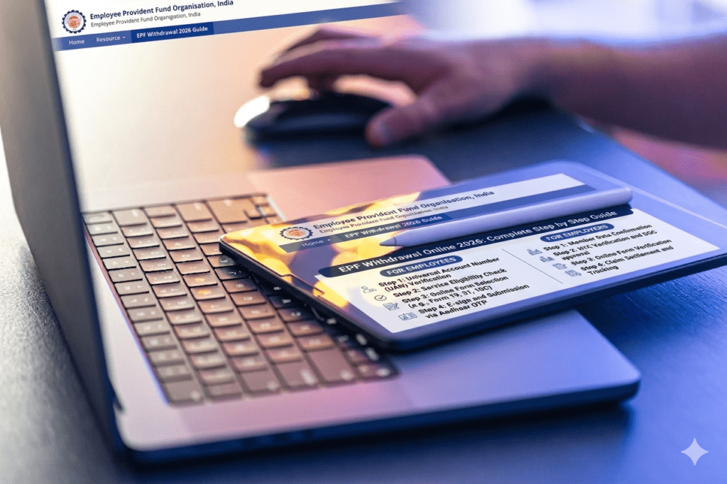 EPF Withdrawal Online 2026: Complete Step by Step Guide