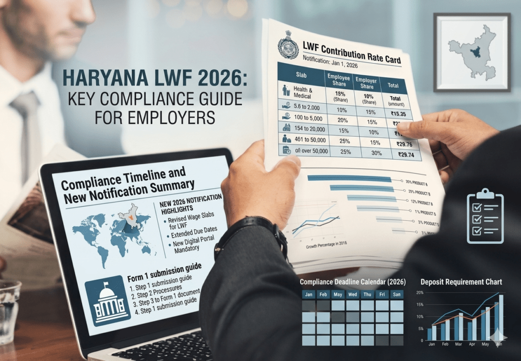 Haryana LWF 2026: Contribution Rates, New Notification, and Compliance Guide for Employers