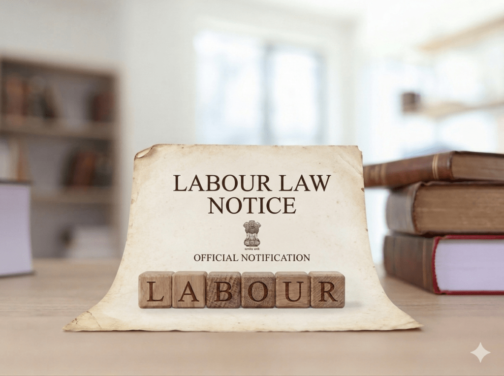 Labour Law Notice India 2026: How to Respond Correctly