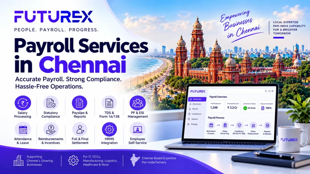Payroll services in Chennai for salary processing and payroll compliance