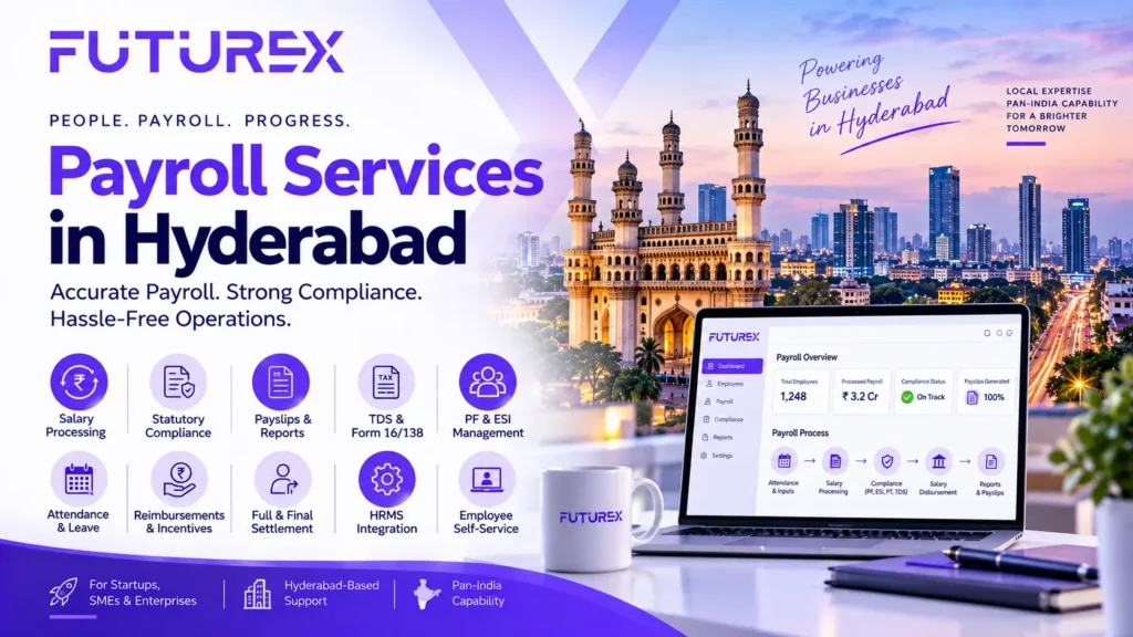 payroll services in Hyderabad for salary processing and payroll compliance