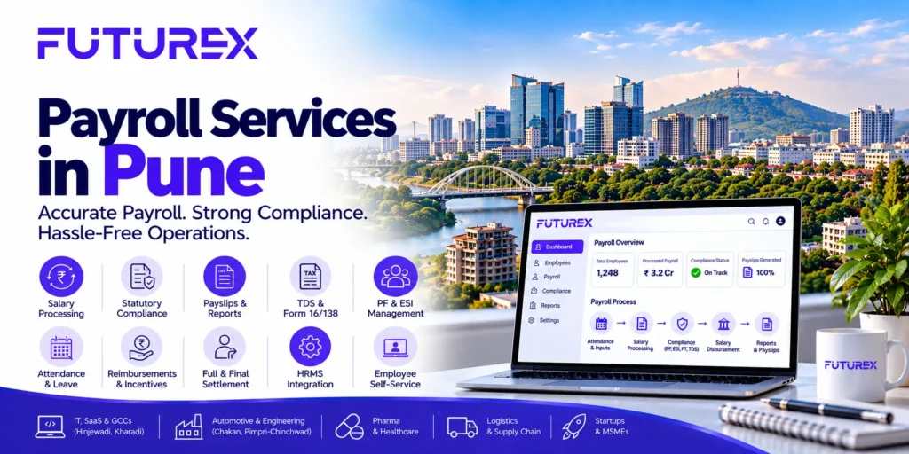 Payroll services in Pune for salary processing and payroll compliance