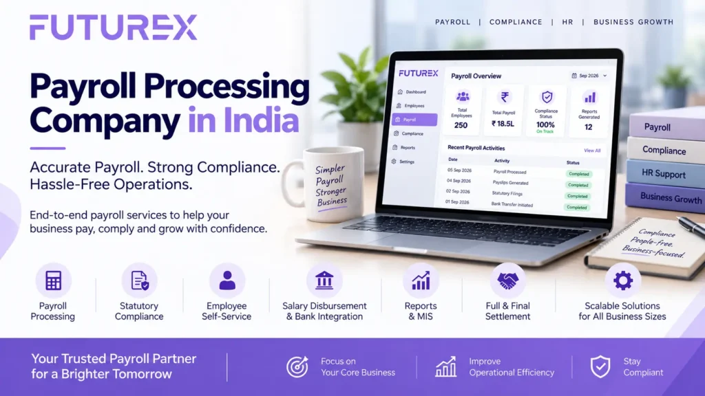 Payroll processing company in India offering payroll, compliance, HR and salary management services