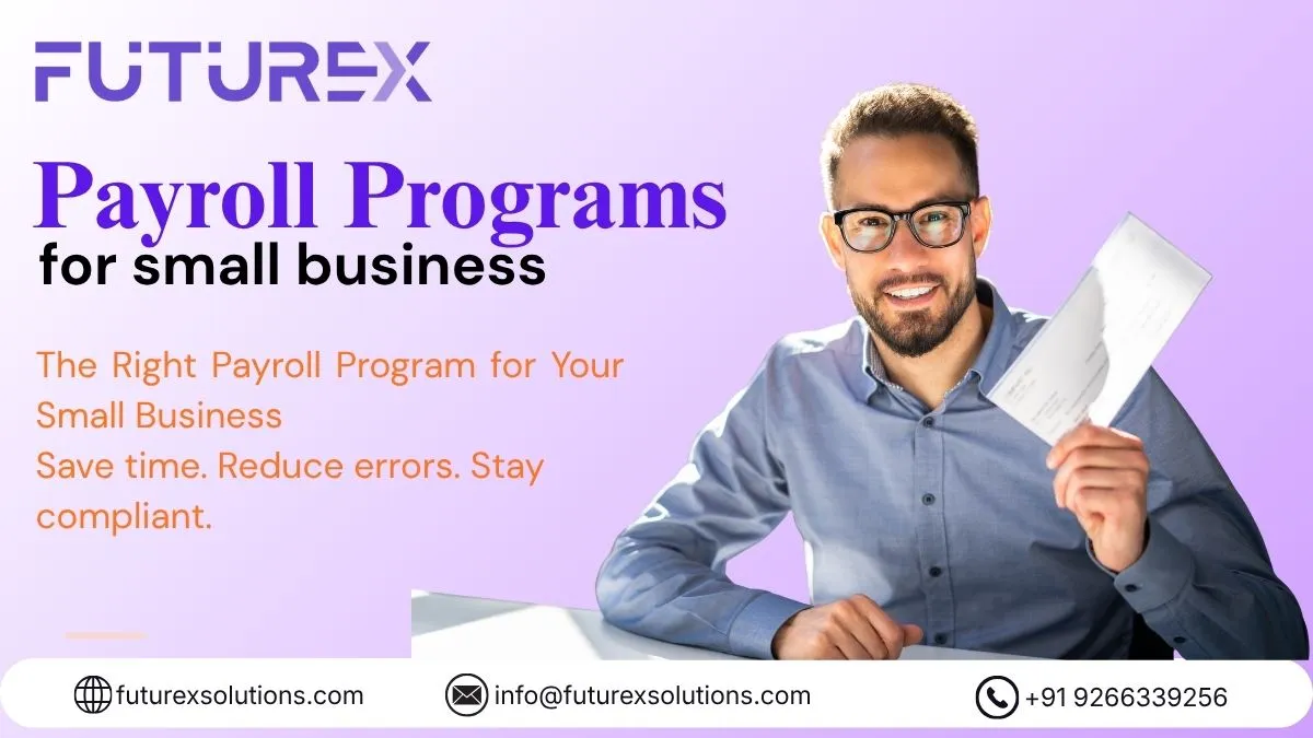 Payroll programs for small business by Futurex, helping businesses save time, reduce payroll errors, and stay compliant.